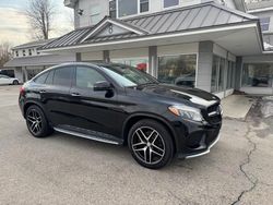 Salvage cars for sale at North Billerica, MA auction: 2016 Mercedes-Benz GLE Coupe 450 4matic