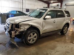 Ford salvage cars for sale: 2008 Ford Escape Limited