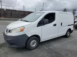 Salvage trucks for sale at Wilmington, CA auction: 2015 Nissan NV200 2.5S