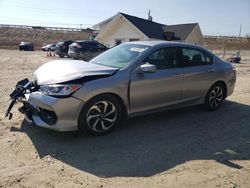 Salvage cars for sale at Northfield, OH auction: 2017 Honda Accord EXL