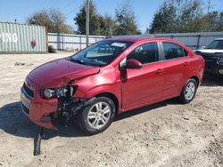 Chevrolet salvage cars for sale: 2015 Chevrolet Sonic LT