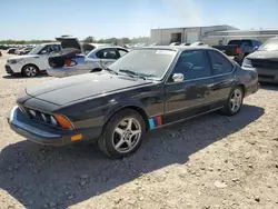 BMW 6 Series Vehiculos salvage en venta: 1985 BMW 635 CSI