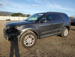 Salvage cars for sale at San Martin, CA auction: 2017 Ford Explorer XLT