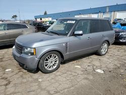 Land Rover salvage cars for sale: 2012 Land Rover Range Rover HSE