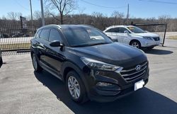 Salvage cars for sale at Kansas City, KS auction: 2017 Hyundai Tucson Limited