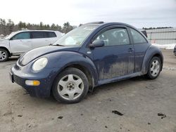 Salvage cars for sale at Windham, ME auction: 2001 Volkswagen New Beetle GLS