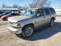 Chevrolet salvage cars for sale: 2002 Chevrolet Tahoe K1500