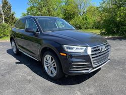 Salvage cars for sale at Elgin, IL auction: 2018 Audi Q5 Premium Plus