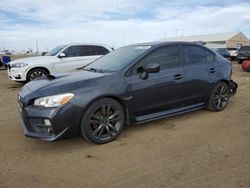 Salvage cars for sale at Brighton, CO auction: 2016 Subaru WRX Premium