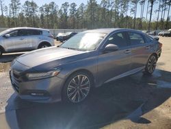 Salvage cars for sale at Harleyville, SC auction: 2020 Honda Accord Touring