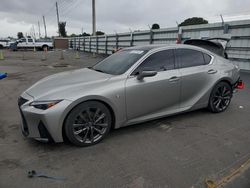 Lexus salvage cars for sale: 2021 Lexus IS 350 F Sport