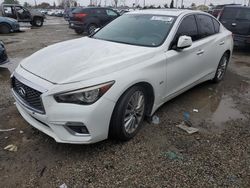 Infiniti salvage cars for sale: 2018 Infiniti Q50 Luxe