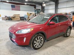 Salvage cars for sale at Greenwood, NE auction: 2021 Ford Escape Titanium