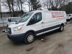 Salvage cars for sale at North Billerica, MA auction: 2015 Ford Transit T-250