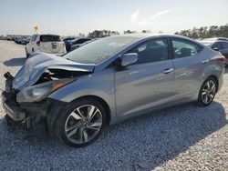 Salvage cars for sale at Houston, TX auction: 2015 Hyundai Elantra SE