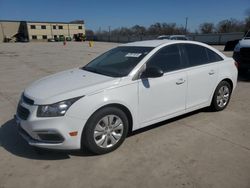 Salvage cars for sale at Wilmer, TX auction: 2016 Chevrolet Cruze Limited LS