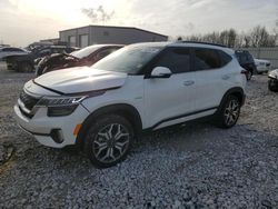 Salvage cars for sale at Wayland, MI auction: 2021 KIA Seltos SX