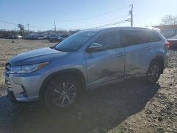 Toyota Highlander salvage cars for sale: 2018 Toyota Highlander SE