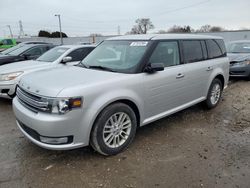 Salvage cars for sale at Franklin, WI auction: 2019 Ford Flex SEL