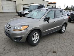 Salvage cars for sale at Woodburn, OR auction: 2011 Hyundai Santa FE GLS