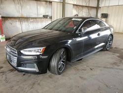 Carros salvage a la venta en subasta: 2018 Audi S5 Premium Plus