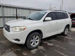 Salvage cars for sale from Copart Littleton, CO: 2009 Toyota Highlander