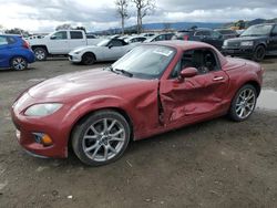 Salvage cars for sale at San Martin, CA auction: 2015 Mazda MX-5 Miata Grand Touring