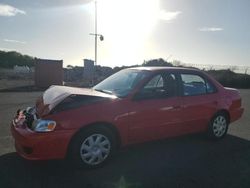 Carros salvage sin ofertas aún a la venta en subasta: 2002 Toyota Corolla CE