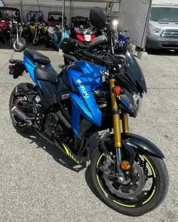 Salvage cars for sale from Copart Rancho Cucamonga, CA: 2022 Suzuki GSX-S750 M