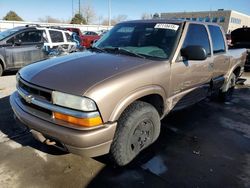 2003 Chevrolet S Truck S10 en venta en Littleton, CO