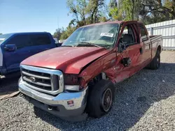 2003 Ford F250 Super Duty en venta en Riverview, FL