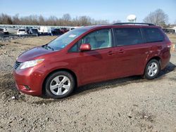 Salvage cars for sale at Hillsborough, NJ auction: 2014 Toyota Sienna LE