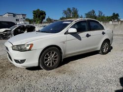 Salvage cars for sale at Opa Locka, FL auction: 2010 Mitsubishi Lancer DE