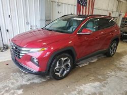 Salvage cars for sale from Copart Mcfarland, WI: 2024 Hyundai Tucson Limited