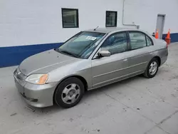 Salvage cars for sale at Farr West, UT auction: 2003 Honda Civic Hybrid