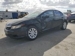 Carros salvage a la venta en subasta: 2012 Honda Civic EX