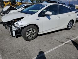 Salvage cars for sale at Rancho Cucamonga, CA auction: 2018 Toyota Prius