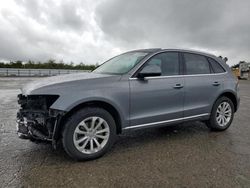 Salvage cars for sale at Fresno, CA auction: 2016 Audi Q5 Premium Plus