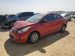 Salvage cars for sale at San Antonio, TX auction: 2014 Hyundai Accent GLS