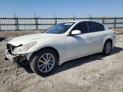 Salvage cars for sale at Cahokia Heights, IL auction: 2008 Infiniti G35