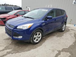 Salvage cars for sale at Franklin, WI auction: 2014 Ford Escape SE