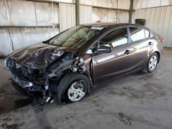 Carros salvage a la venta en subasta: 2018 KIA Forte LX