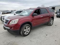 Salvage cars for sale at Kansas City, KS auction: 2010 GMC Acadia SLE