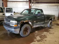 Salvage cars for sale at Lansing, MI auction: 2001 Chevrolet Silverado C2500