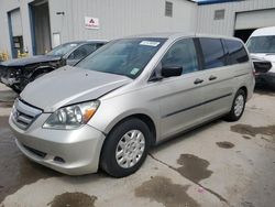 Honda salvage cars for sale: 2007 Honda Odyssey LX