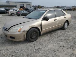 Salvage cars for sale at Earlington, KY auction: 2006 Honda Accord Value