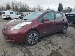 Nissan salvage cars for sale: 2016 Nissan Leaf SV