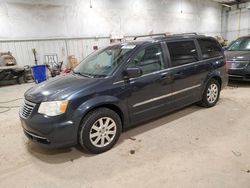 Salvage cars for sale at Milwaukee, WI auction: 2013 Chrysler Town & Country Touring