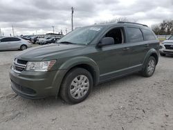 Salvage cars for sale at Oklahoma City, OK auction: 2016 Dodge Journey SE