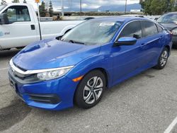 Salvage cars for sale at Rancho Cucamonga, CA auction: 2018 Honda Civic LX